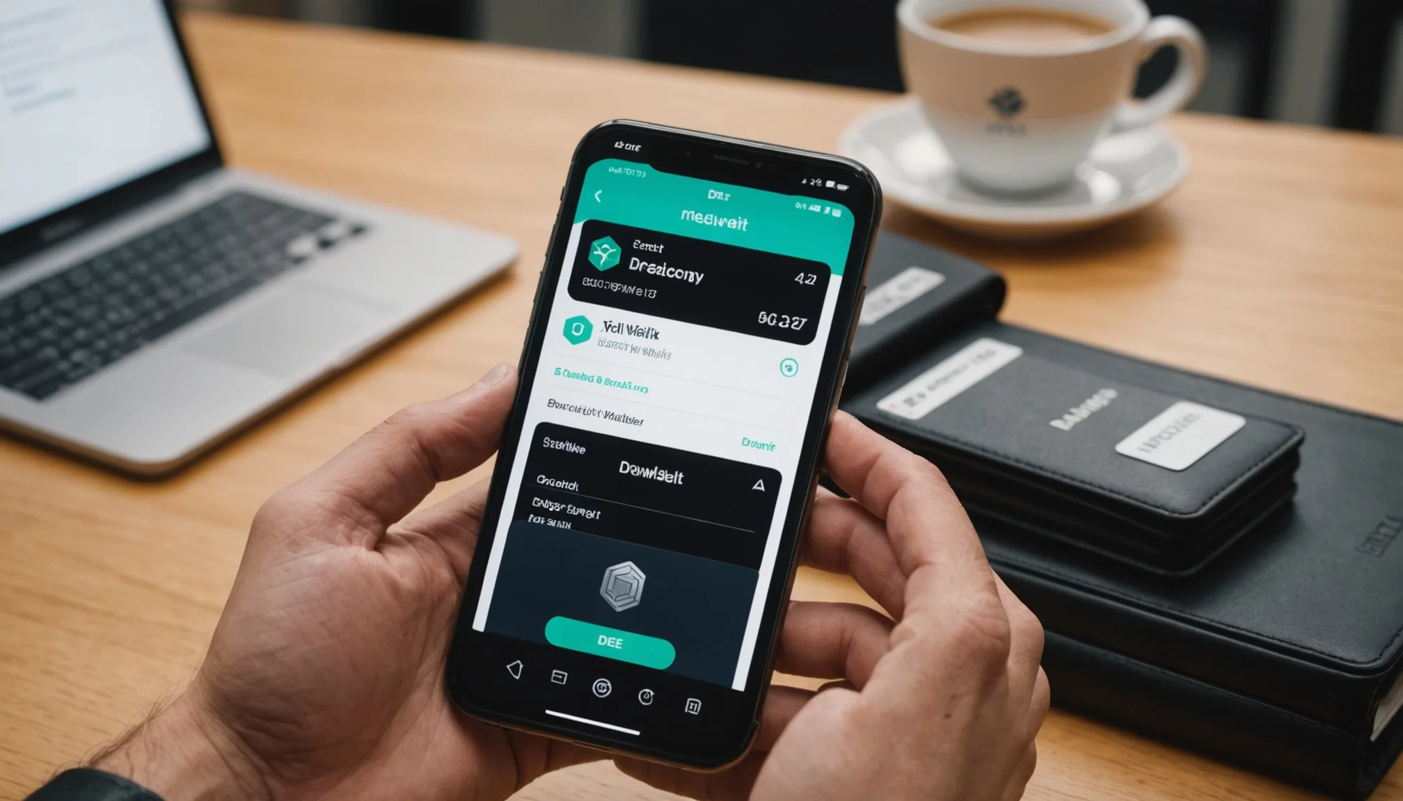 Staking wallet and tier badge UI