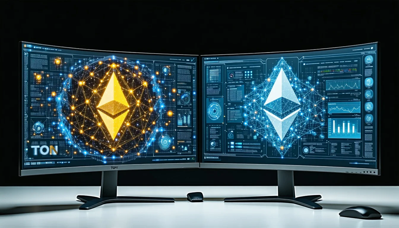 TON vs Ethereum chain comparison