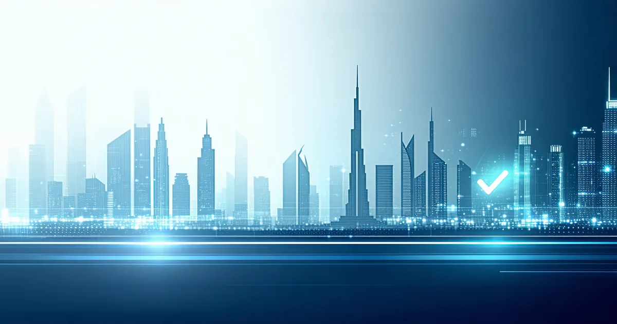 Cover image for article on KYC compliance for token sales in UAE